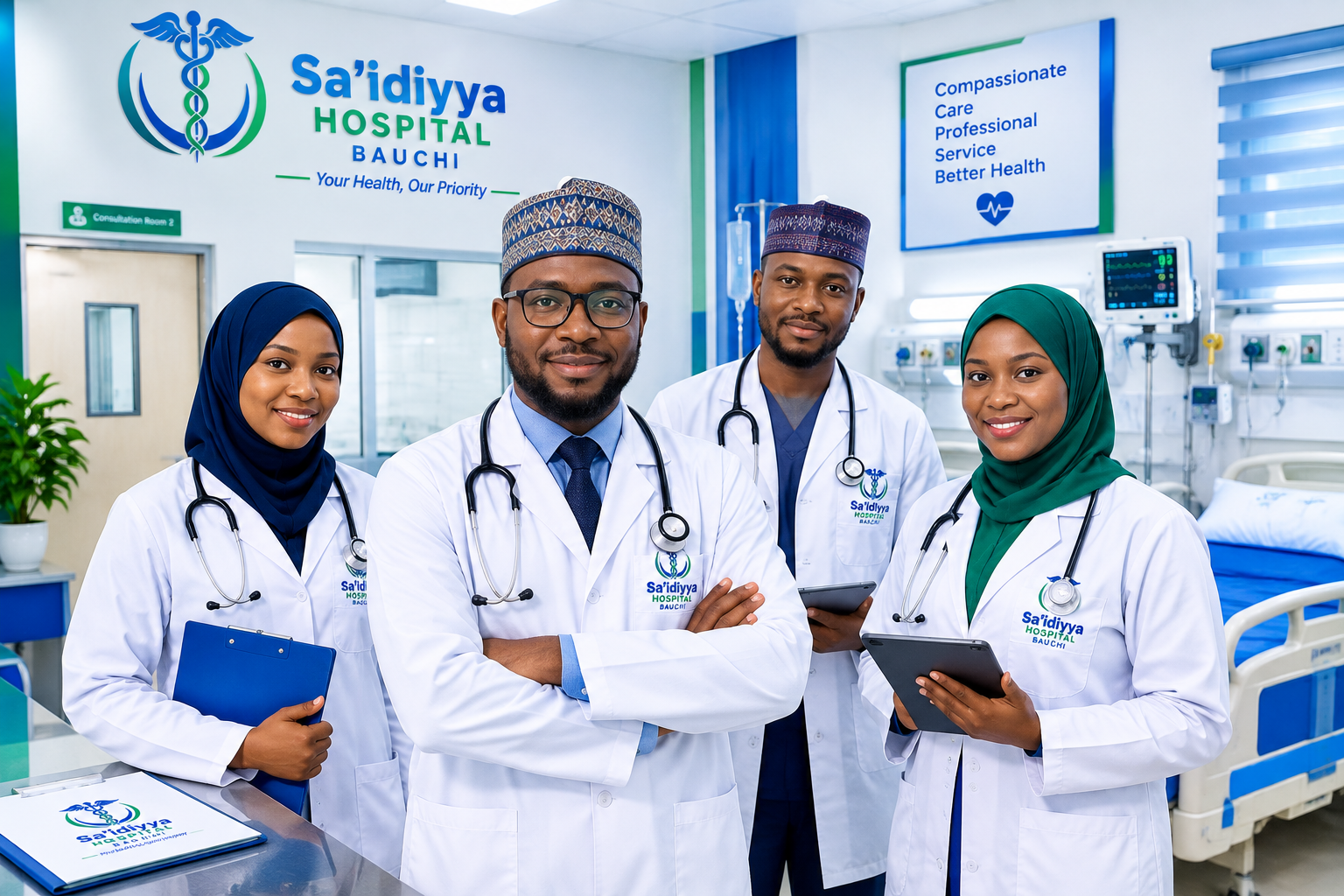 Sa'idiyya Hospital medical team