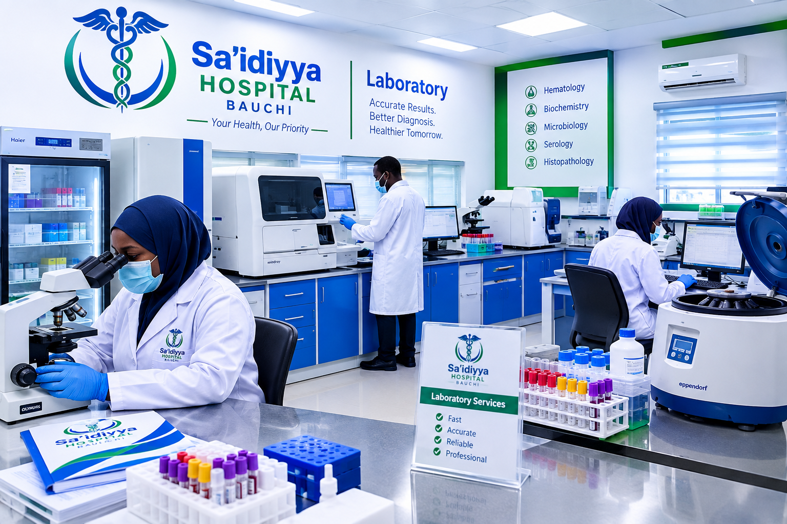 Hospital laboratory